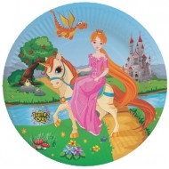 Themez Only Princess Paper 7 Plate 10 Piece Pack